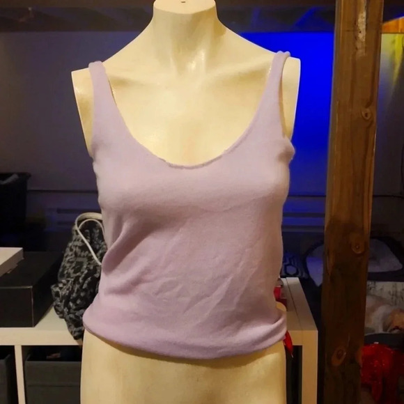 VINCE CASHMERE TOP - Picture 1 of 5